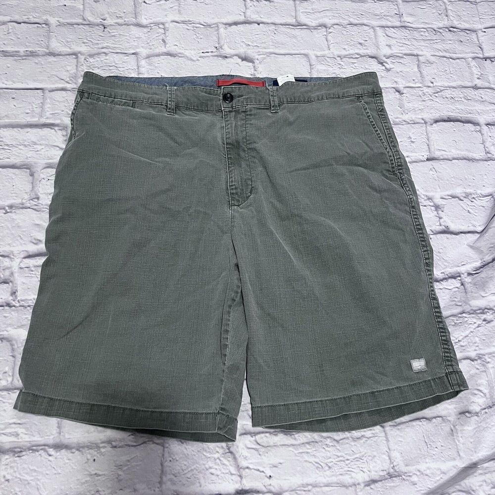 COVA‎ Men's Casual Shorts Chino Style Comfort Fit Gray Size 40